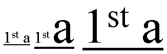 image of underline averaging