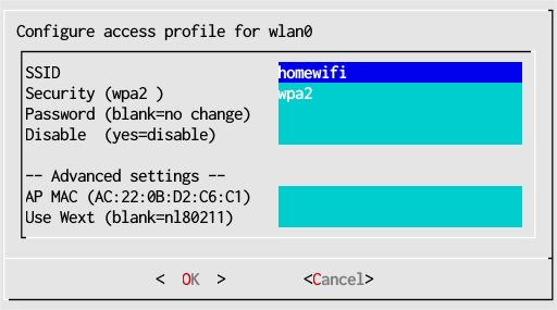 image of Network
                Setup enter password